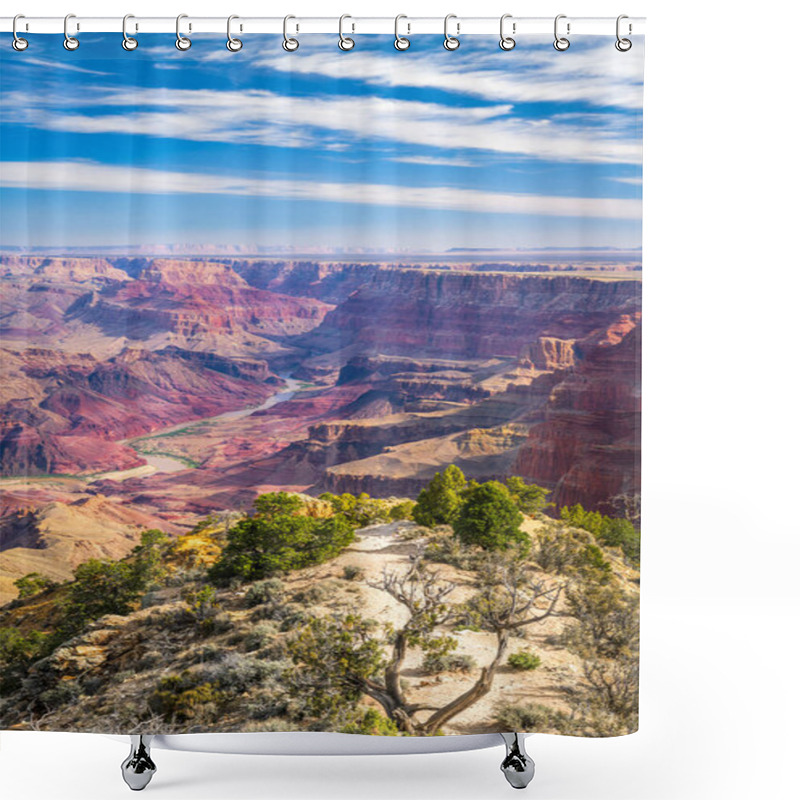 Personality  Grand Canyon, Arizona, USA At Dawn From The South Rim. Shower Curtains