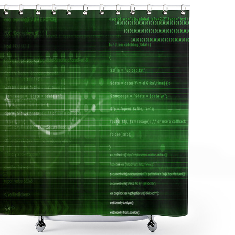 Personality  Secure Technology Shower Curtains