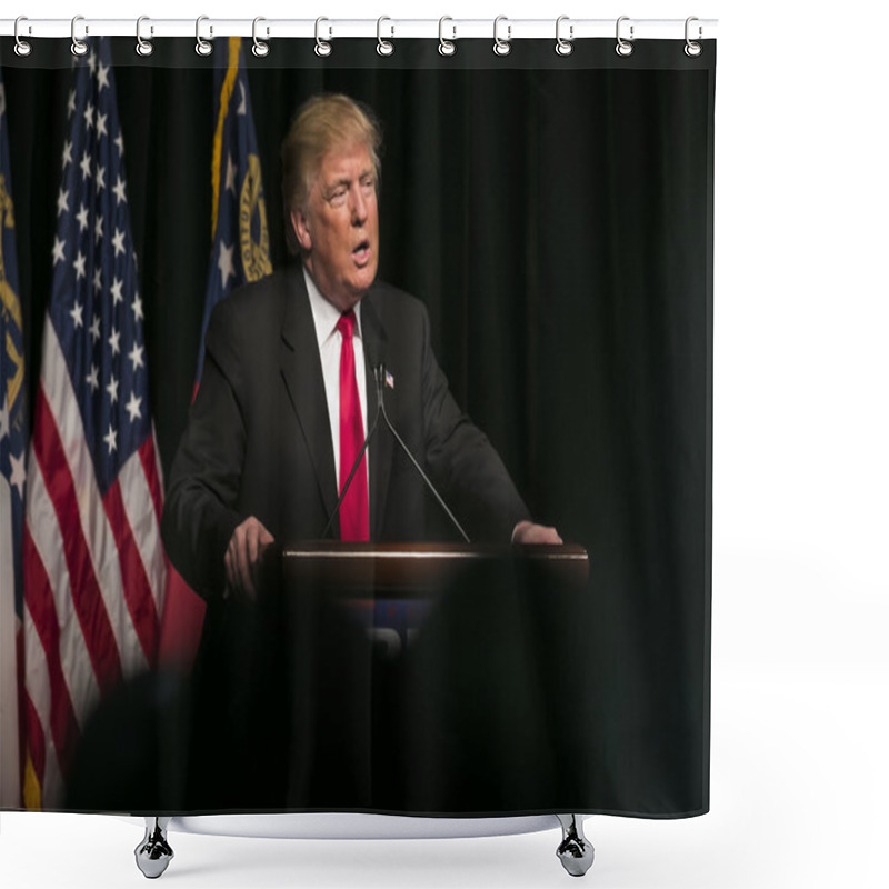 Personality  Republican Presidential Candidate Donald J Trump Shower Curtains