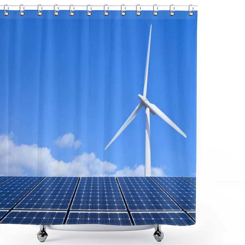 Personality  Renewable Energy Shower Curtains