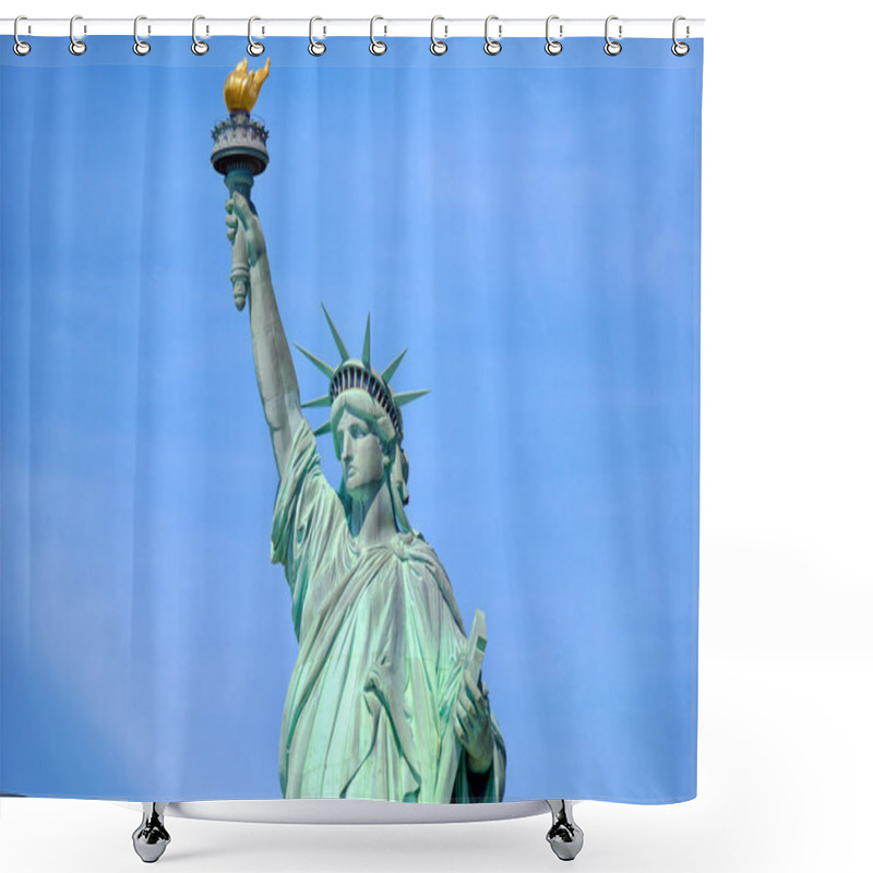 Personality  Statue Of Liberty Shower Curtains