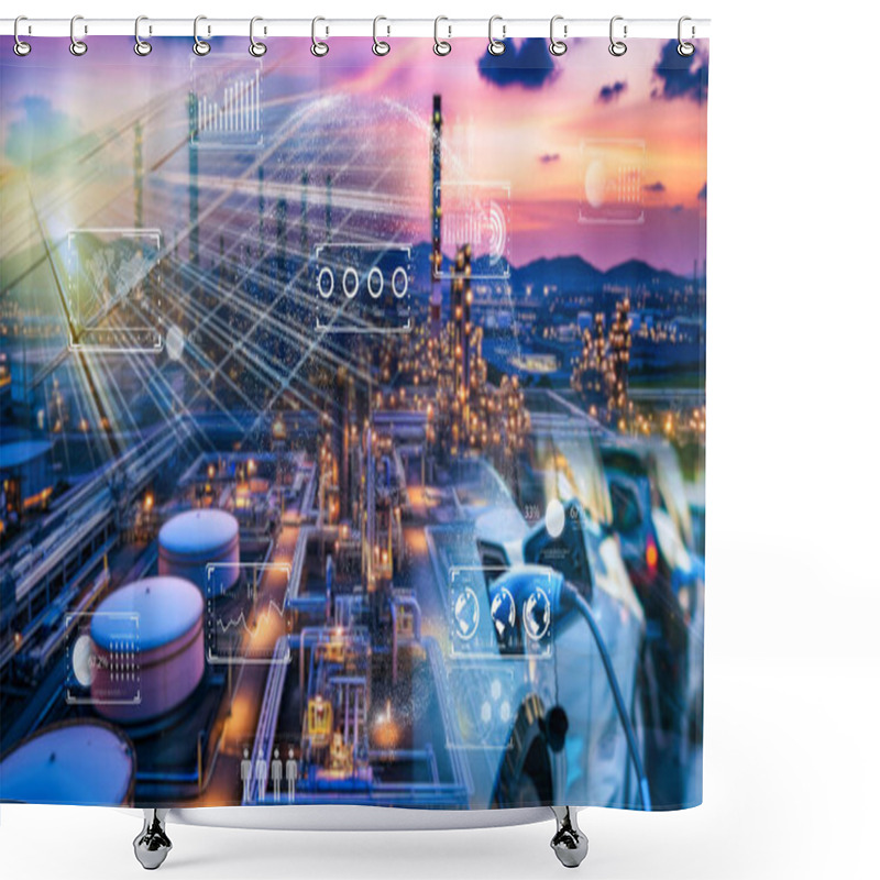 Personality  Utilize IT And AI Technologies To Achieve Digital Transformation And Improve Business Efficiency. Shower Curtains