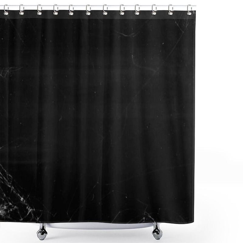 Personality  Dirty Broken Glass Grunge Overlay Dust Scratches Shower Curtains