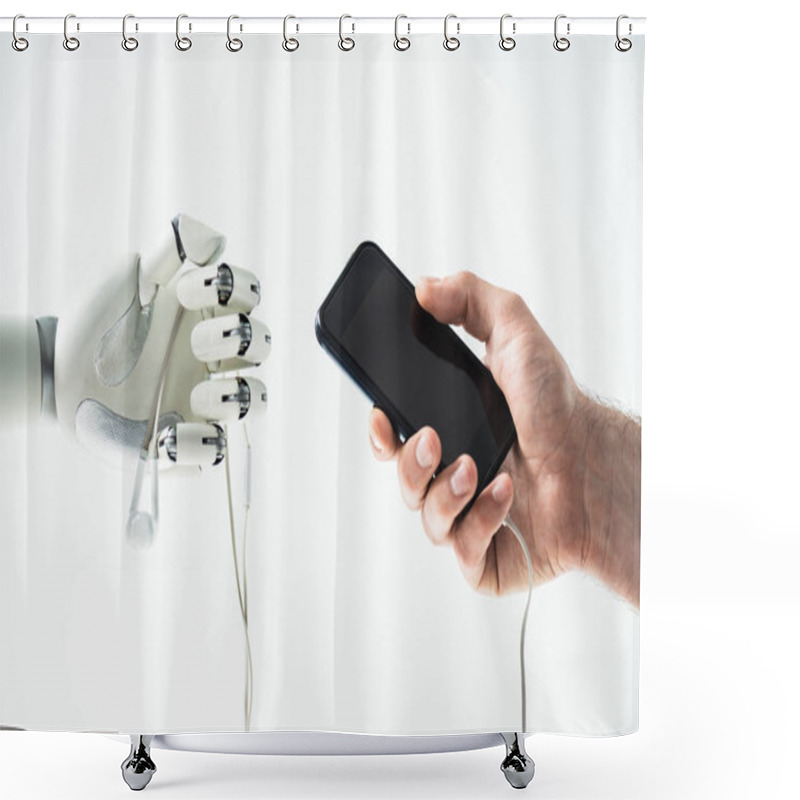 Personality  Communication Shower Curtains