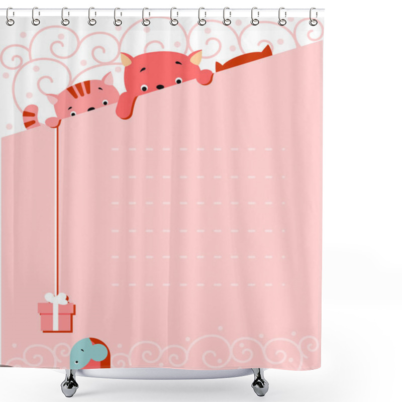 Personality  Kittens And Gift Shower Curtains