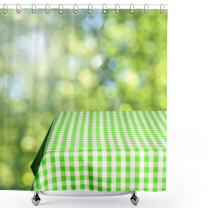 Personality  Empty Table Shower Curtains