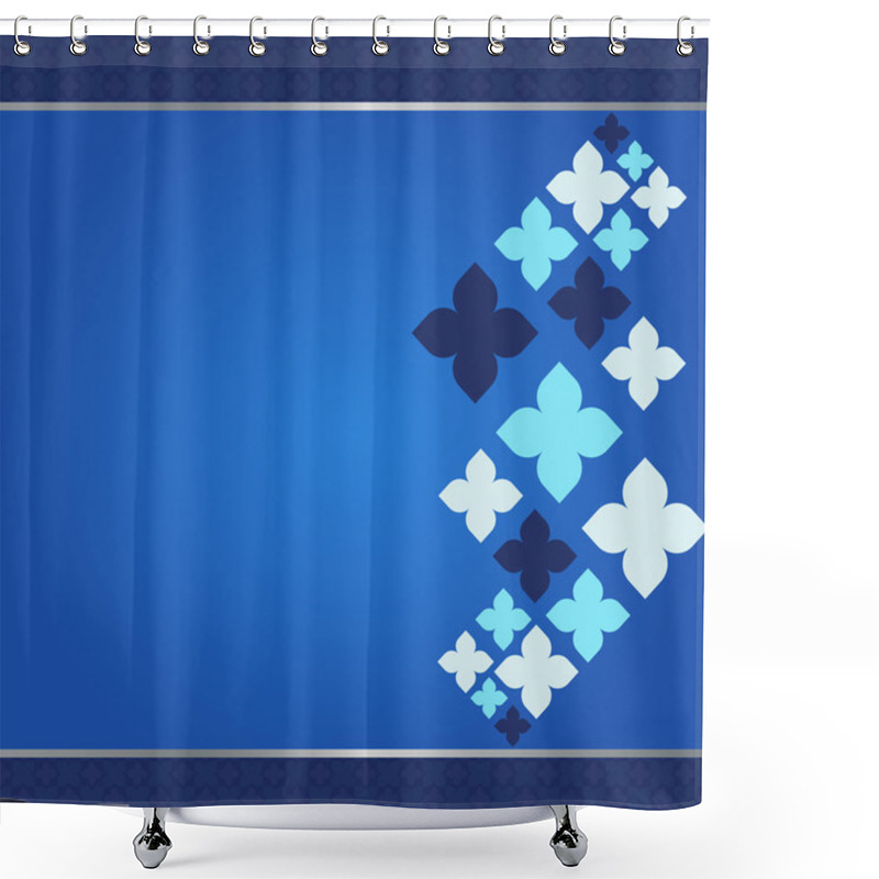 Personality  Abstract Background Shower Curtains