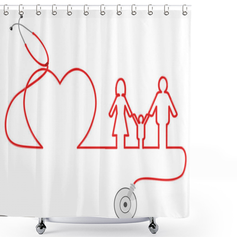 Personality  Family Healthcare Shower Curtains