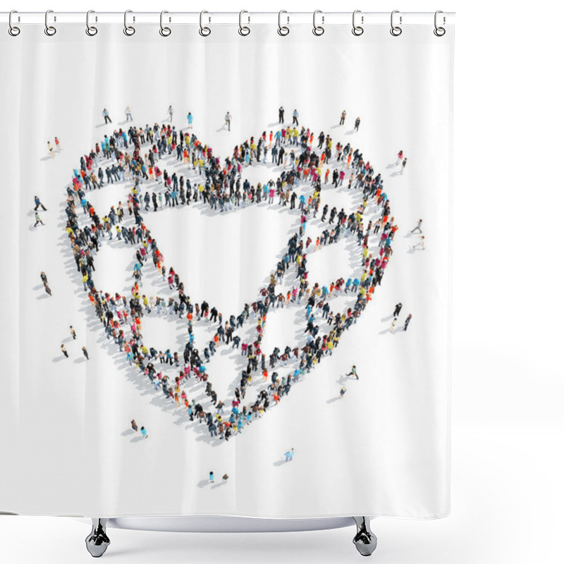 Personality  People  Shape  Brillinat Precious Shower Curtains