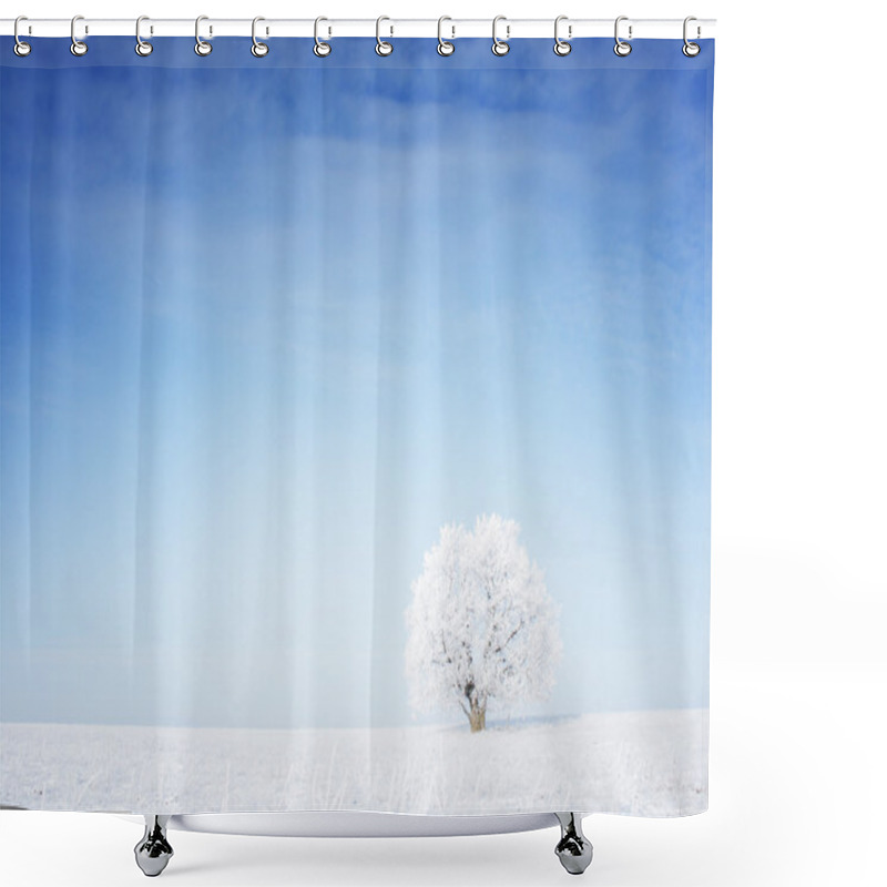 Personality  Tree Shower Curtains