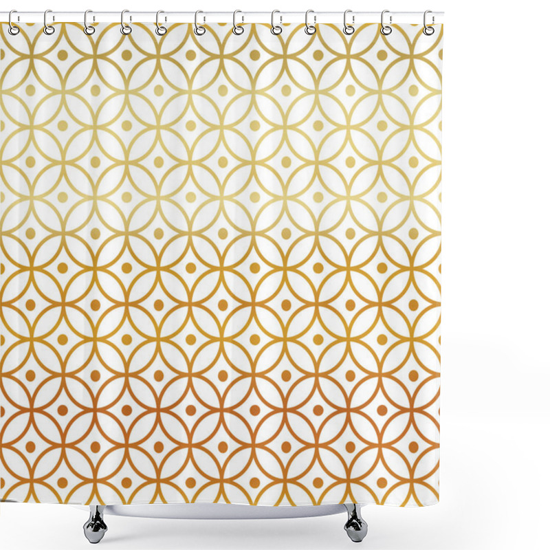 Personality  Seamless Geometric Pattern Shower Curtains