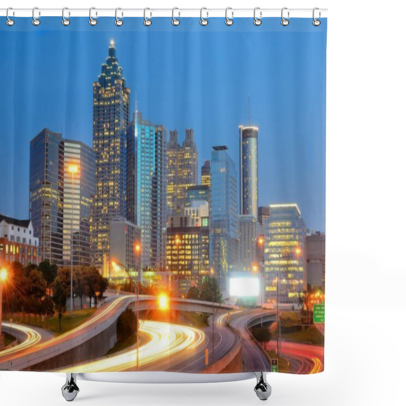 Personality  Atlanta, Georgia Shower Curtains