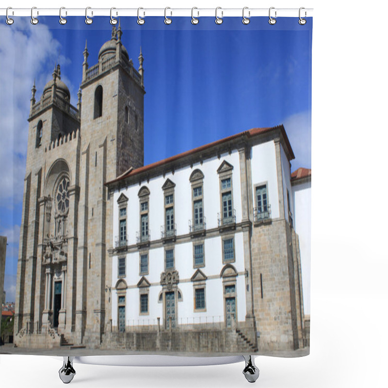 Personality  Cathedral Of Porto Shower Curtains