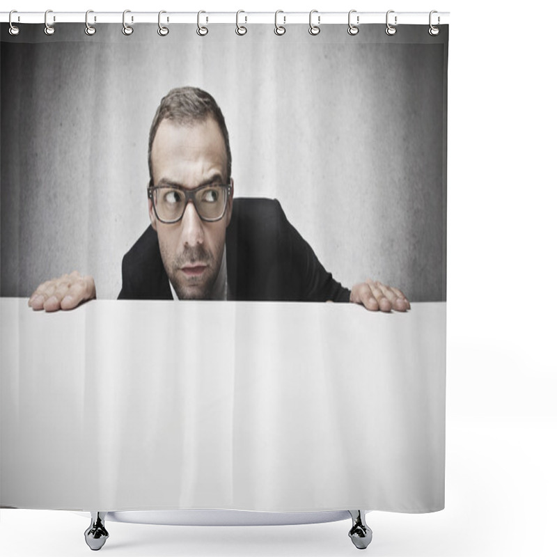 Personality  Suspicious Shower Curtains