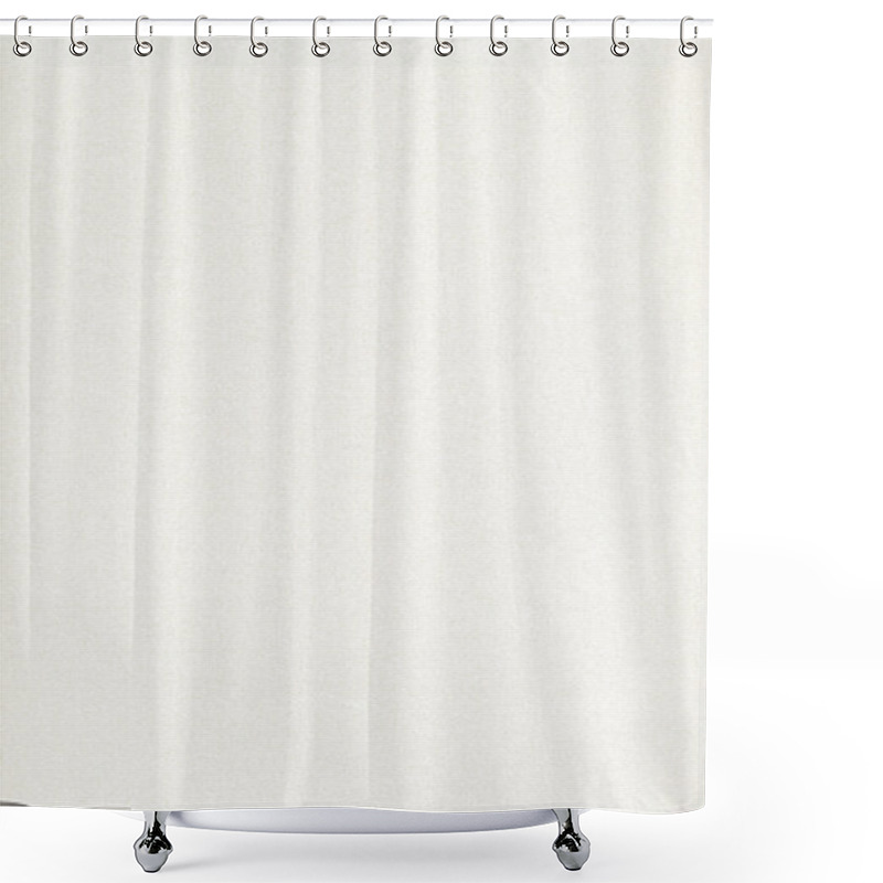 Personality  Art Whiye And Grey Paper Background Shower Curtains