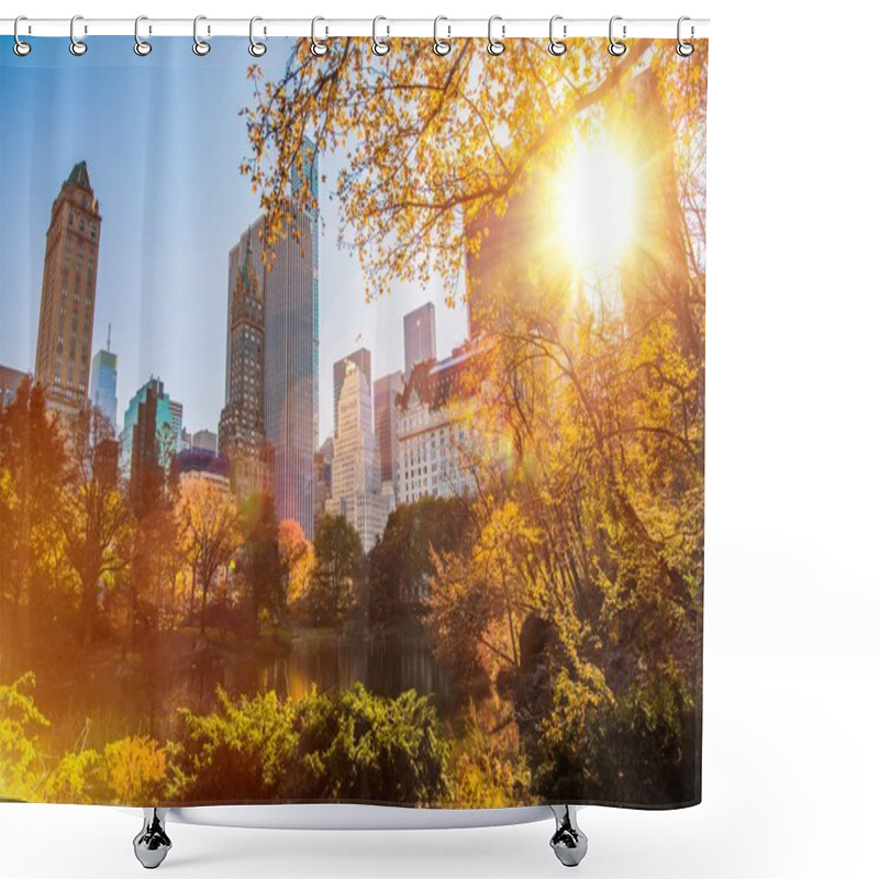 Personality  New York Central Park Shower Curtains