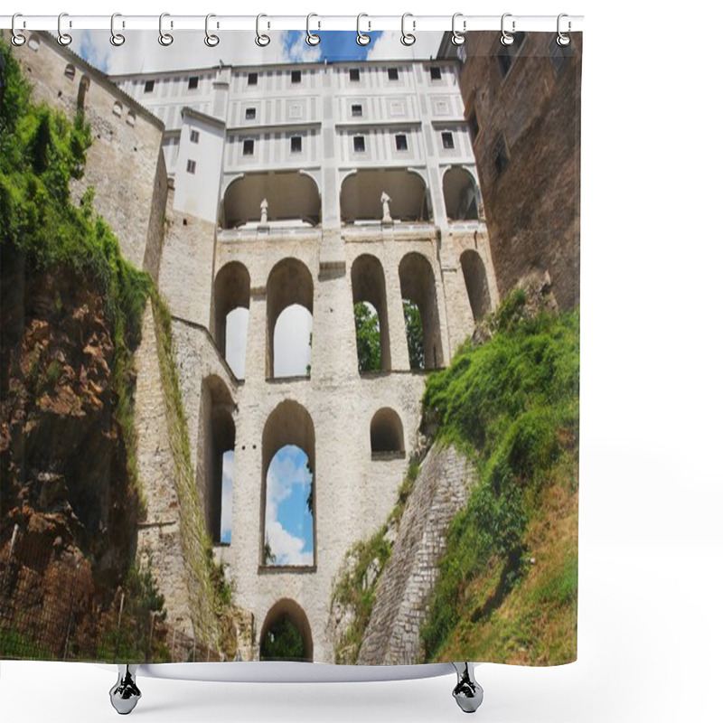 Personality  Cesky Krumlov, Czech Republic Shower Curtains