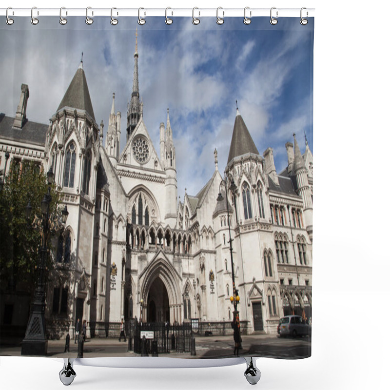 Personality  The Royal Courts Of Justice In London Shower Curtains