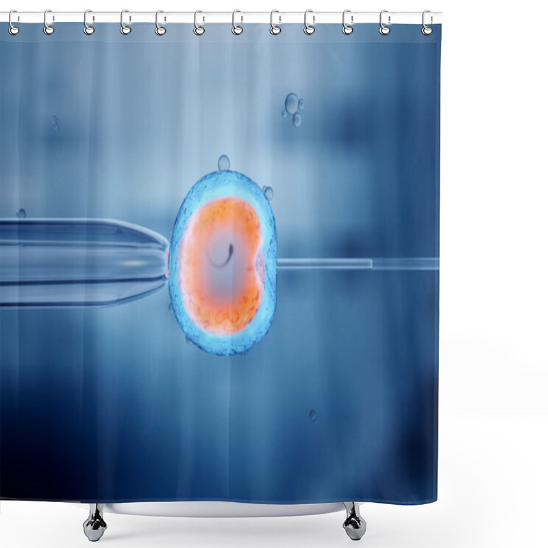 Personality  Artificial Insemination Or Fertilization Of An Ovum Shower Curtains