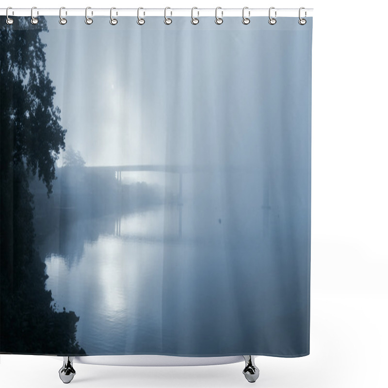 Personality  Oporto Blues Shower Curtains