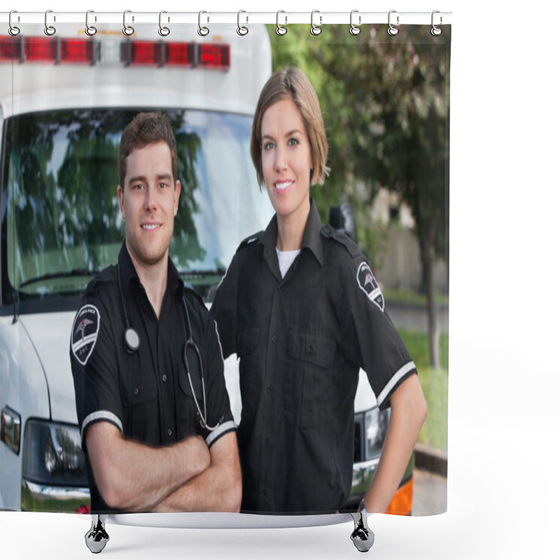 Personality  Paramedic Team Shower Curtains