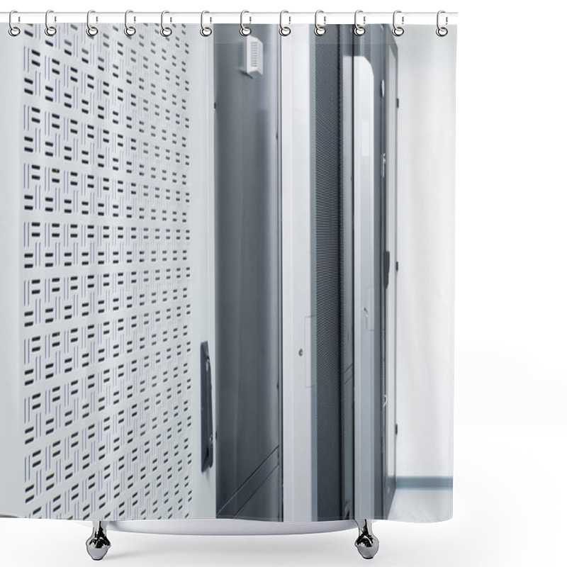 Personality  Network Server Room Shower Curtains