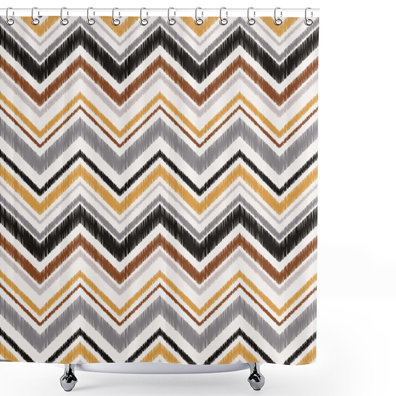 Personality  Seamless Chevron Pattern Shower Curtains