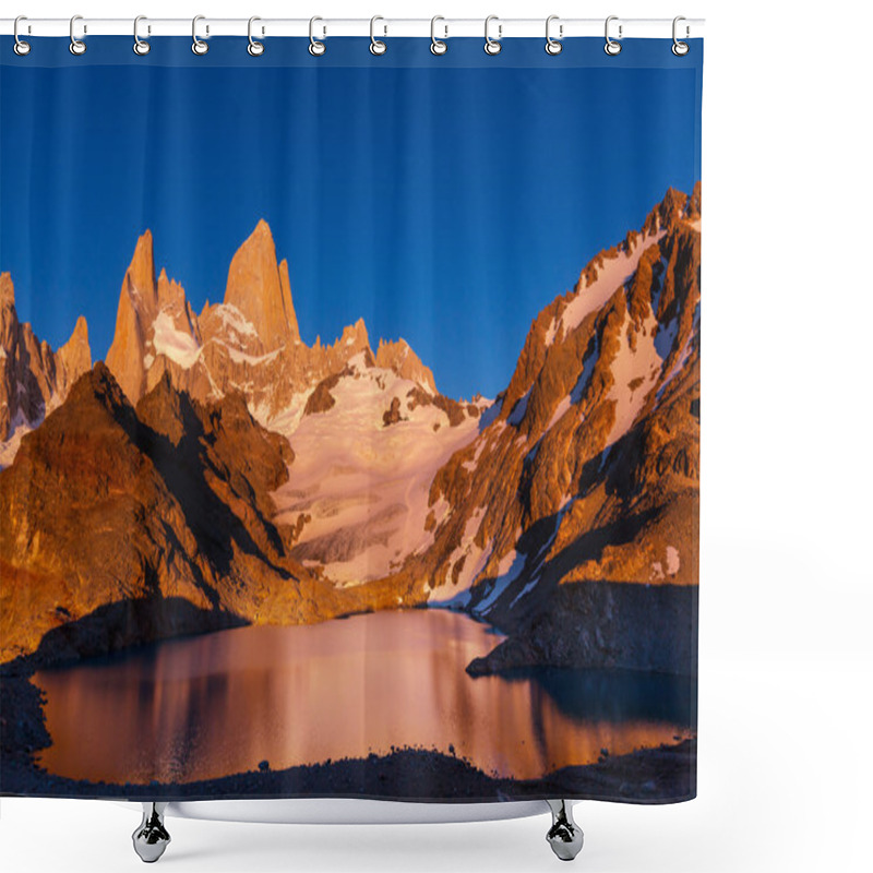 Personality  Mount Fitz Roy, Argentina Shower Curtains