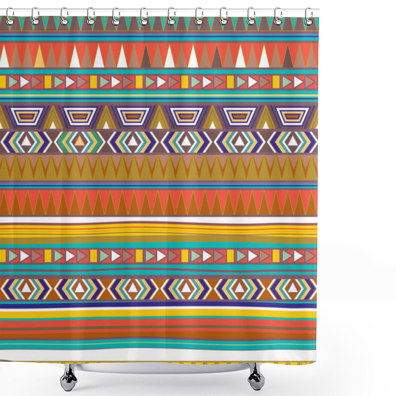 Personality  Tribal Texture Shower Curtains