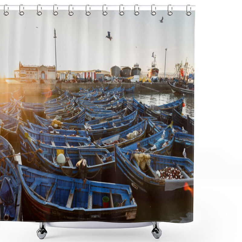 Personality  Port Of Essaouira, Morocco Shower Curtains