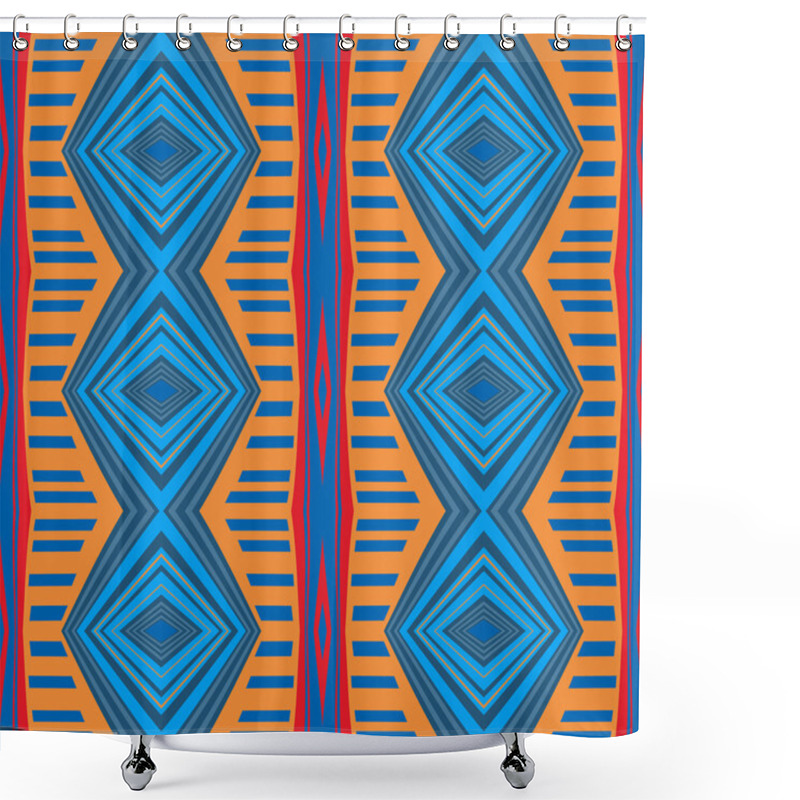 Personality  Ethnic Pattern Shower Curtains