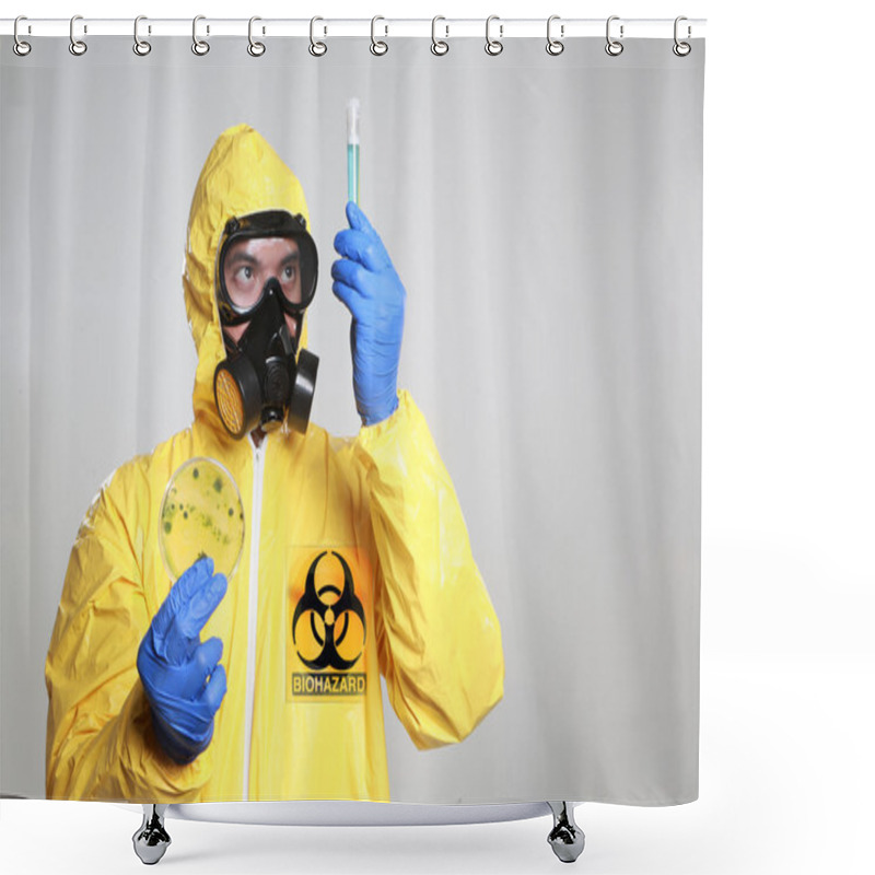 Personality  Ebola Outbreak Shower Curtains