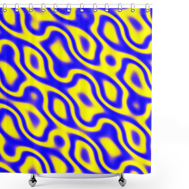 Personality  Abstract Background Of The Gradient With Visual Wave And Lighting Effects, Good For Your Project Design. Abstract Coloring Background Shower Curtains