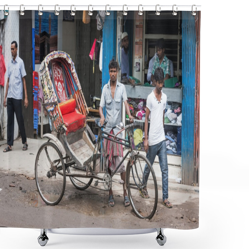 Personality  People On The Streets Of Bangladesh Shower Curtains