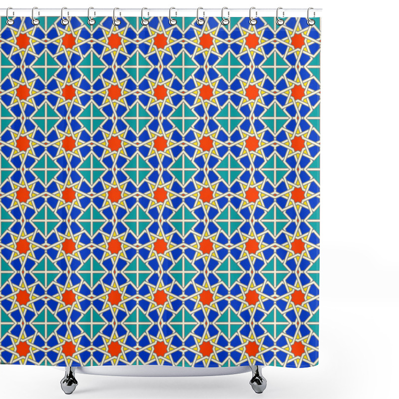 Personality  Seamless Moroccan Pattern Background Image. Shower Curtains