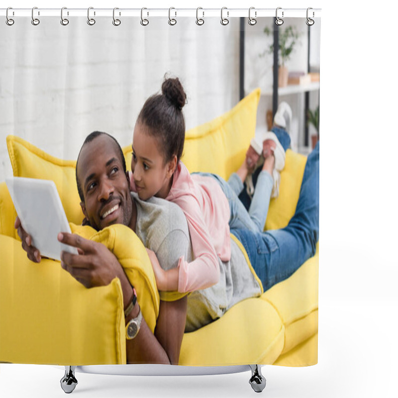 Personality  Father Shower Curtains