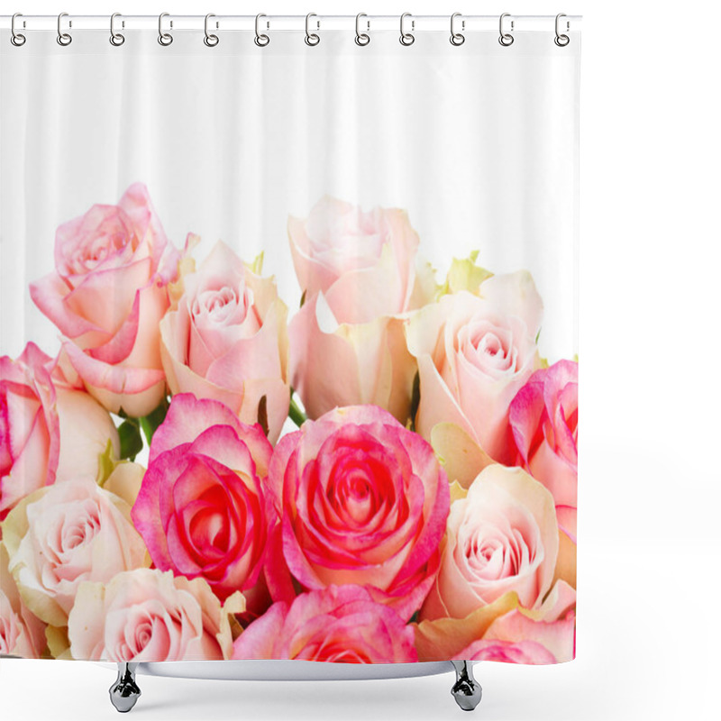 Personality  Fresh Rose Flowers Shower Curtains