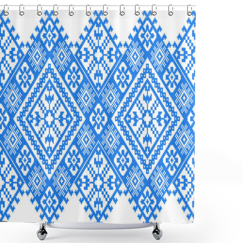 Personality  Seamless Embroidered Good Shower Curtains