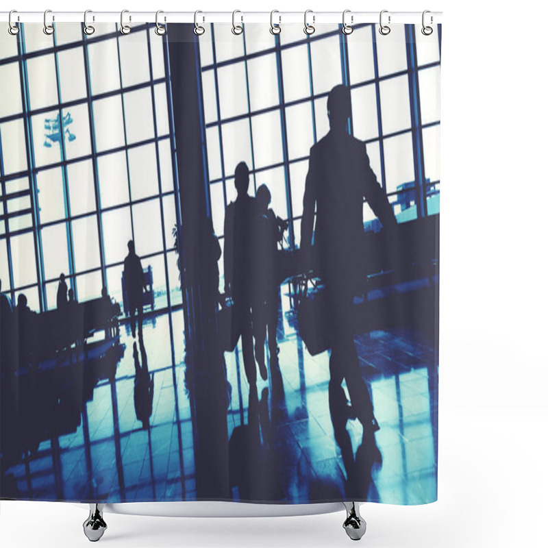 Personality  Business People Group Shower Curtains