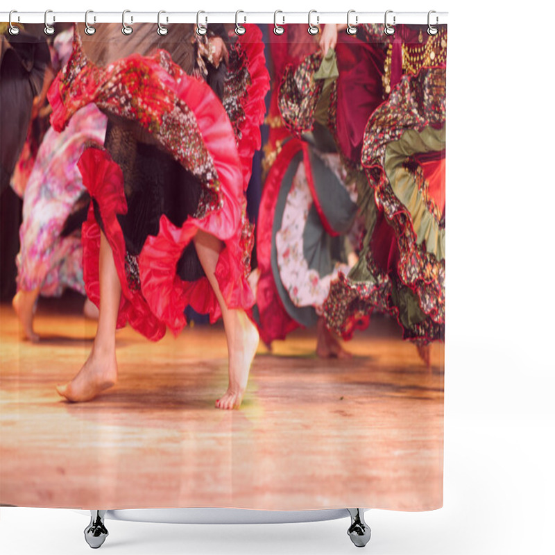 Personality  Dance Shower Curtains