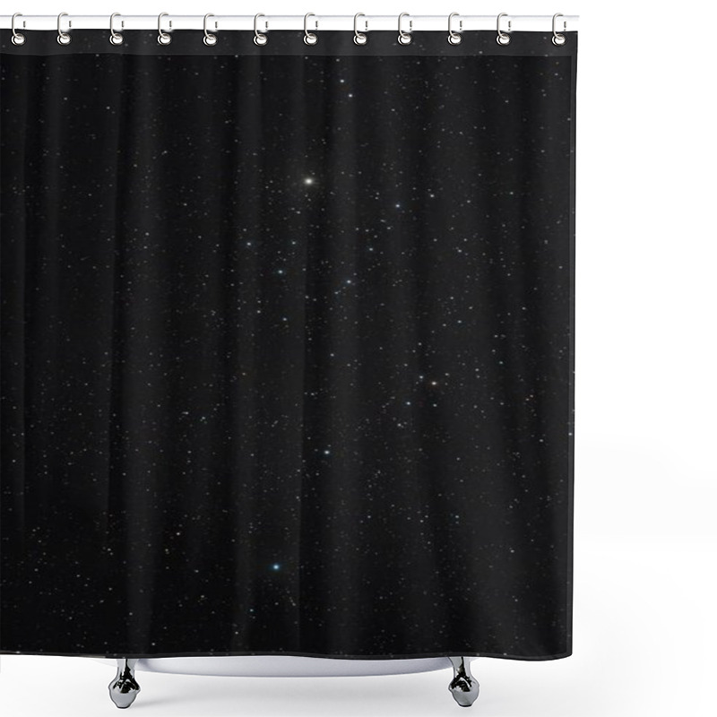 Personality  A Beautiful Shot Of Constellation Perseus With The Main White Star Mirfak Shower Curtains