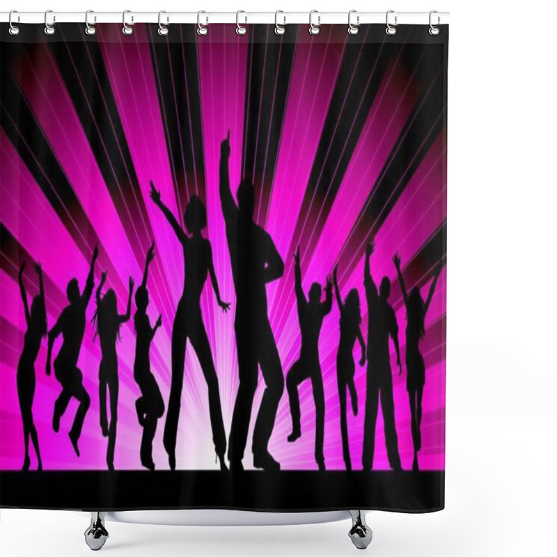 Personality  Modern Graphic Vector Illustration  Shower Curtains