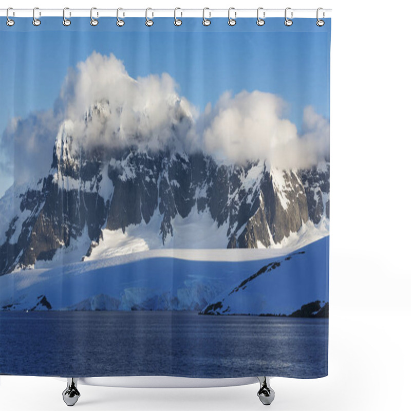 Personality  Icebergs Of Various Forms And Sizes. Shower Curtains