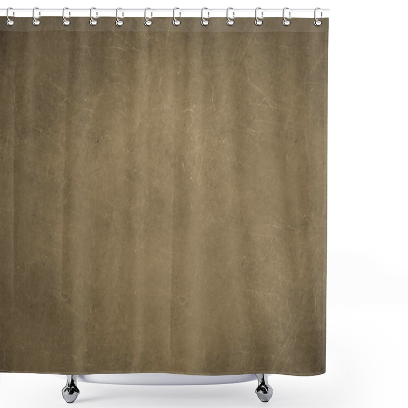 Personality  Brown Concrete Wall With Scratches Shower Curtains