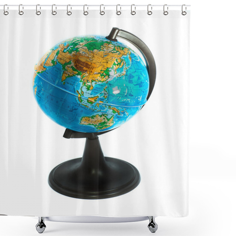 Personality  Small School Globe Shower Curtains