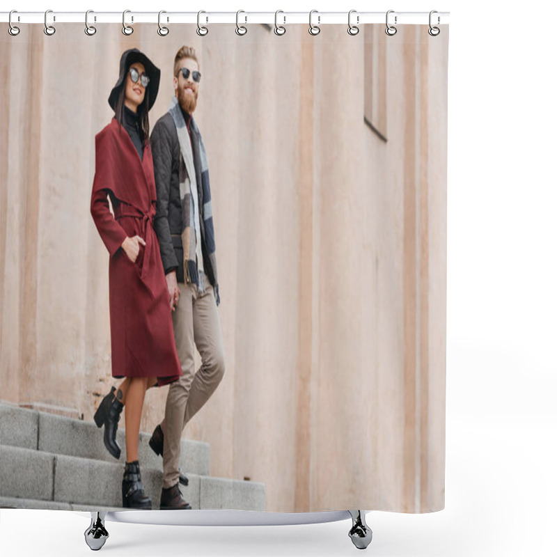 Personality  Stylish Couple Shower Curtains