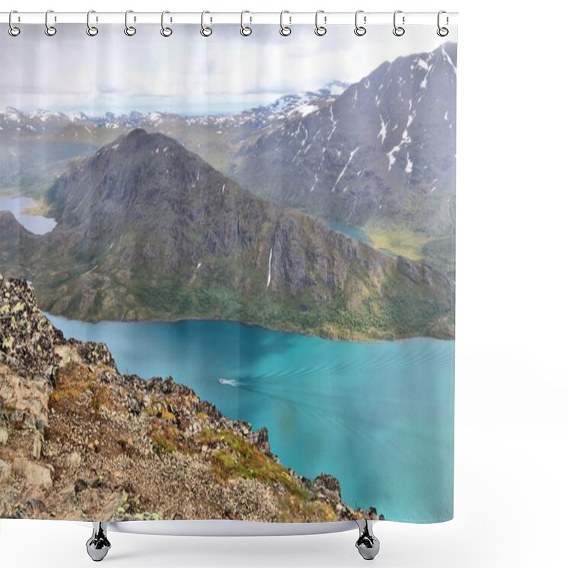 Personality  Besseggen Trail, Norway Shower Curtains