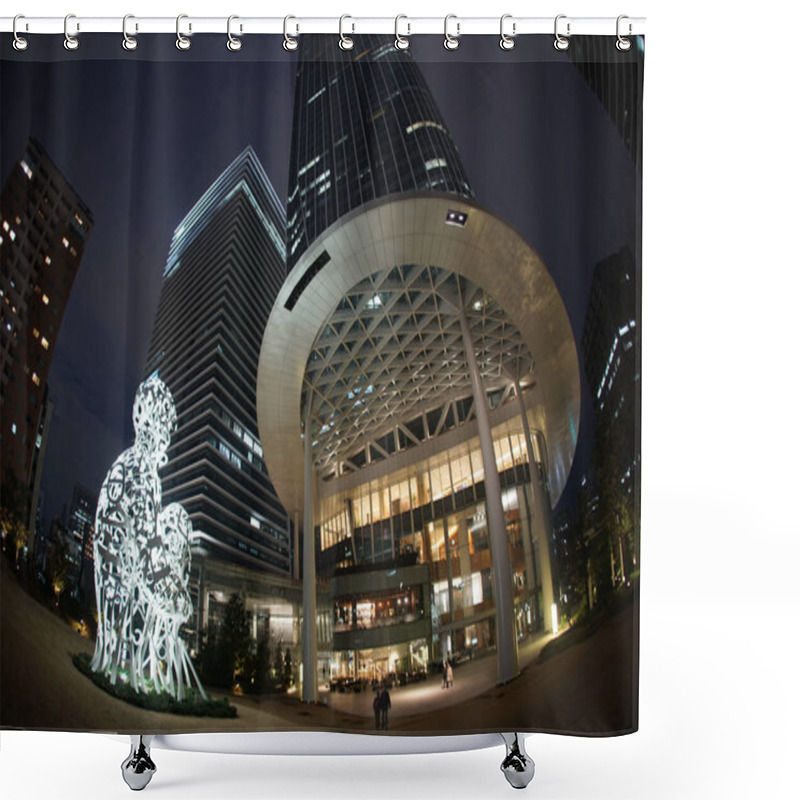 Personality  Toranomon Hills Of Objects Of Image Shower Curtains