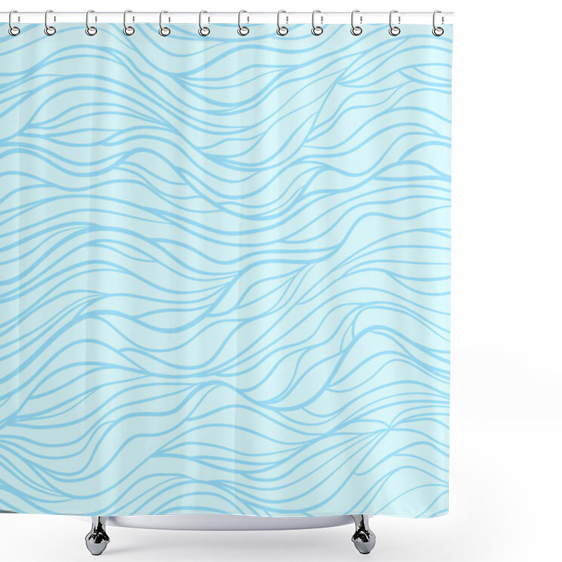 Personality  Illustration. Digital Art Shower Curtains