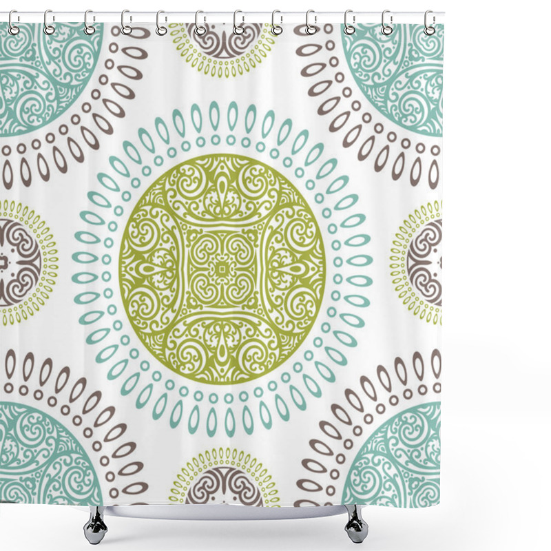 Personality  Pattern Mandalla Shower Curtains